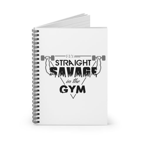 SAVAGE FLY Spiral Notebook - Ruled Line
