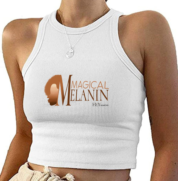 MELANIN FLY Women's Crop Vest