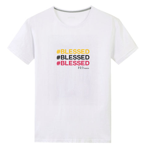 BLESSED FLY Unisex Front Print T-Shirt