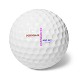 GENTLEMAN FLY Golf Balls, 6pcs