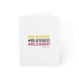 BLESSED FLY Folded Greeting Cards (1, 10, 30, and 50pcs)