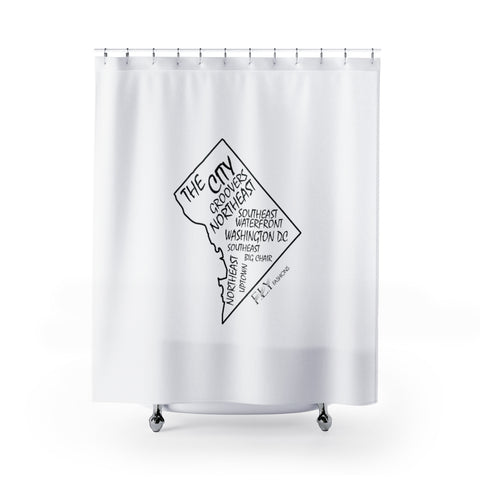DC FLY Shower Curtains
