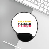BLESSED FLY Mouse Pad With Wrist Rest