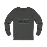 MUSIC CONNOISSEUR FLY Unisex Jersey Long Sleeve Tee