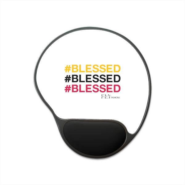 BLESSED FLY Mouse Pad With Wrist Rest