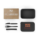 CONNOISSEUR FLY PLA Bento Box with Band and Utensils