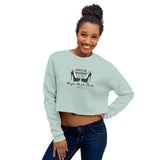 HIGH HEEL FLY Women's Crop Sweatshirt